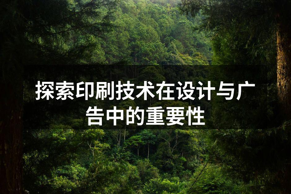 现代数字印刷技术的应用示例